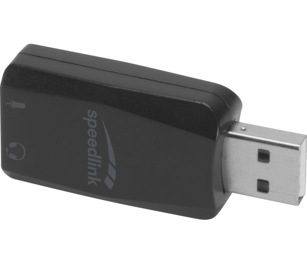 SPEEDLINK VIGO USB Sound Card SL-8850-BK-01 - 1086073 - zdjęcie 3